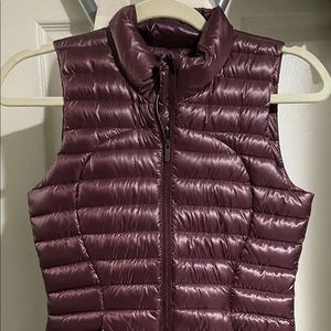 Lululemon - Down Vest - Burgundy - Size 2